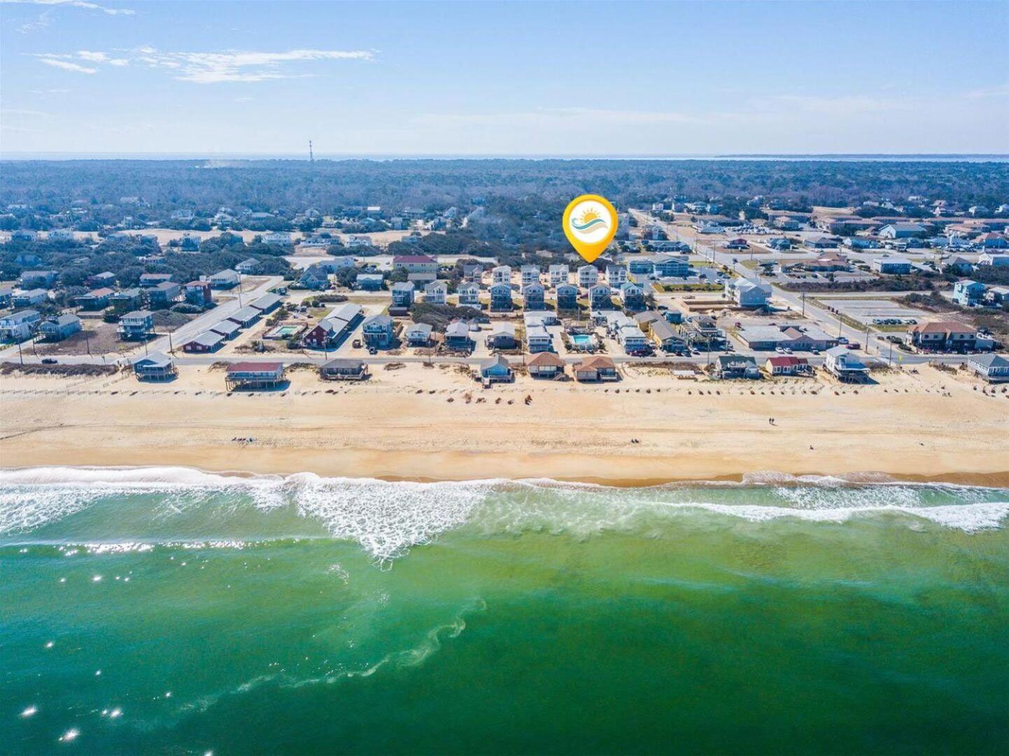 4058 Beach Haven 4 Min Walk To Beach Pool Kitty Hawk Dış mekan fotoğraf